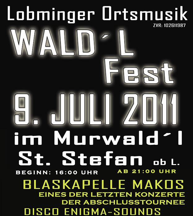 Waldlfest Flyer